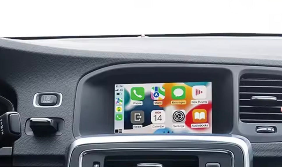 Sur écran d'origine Volvo